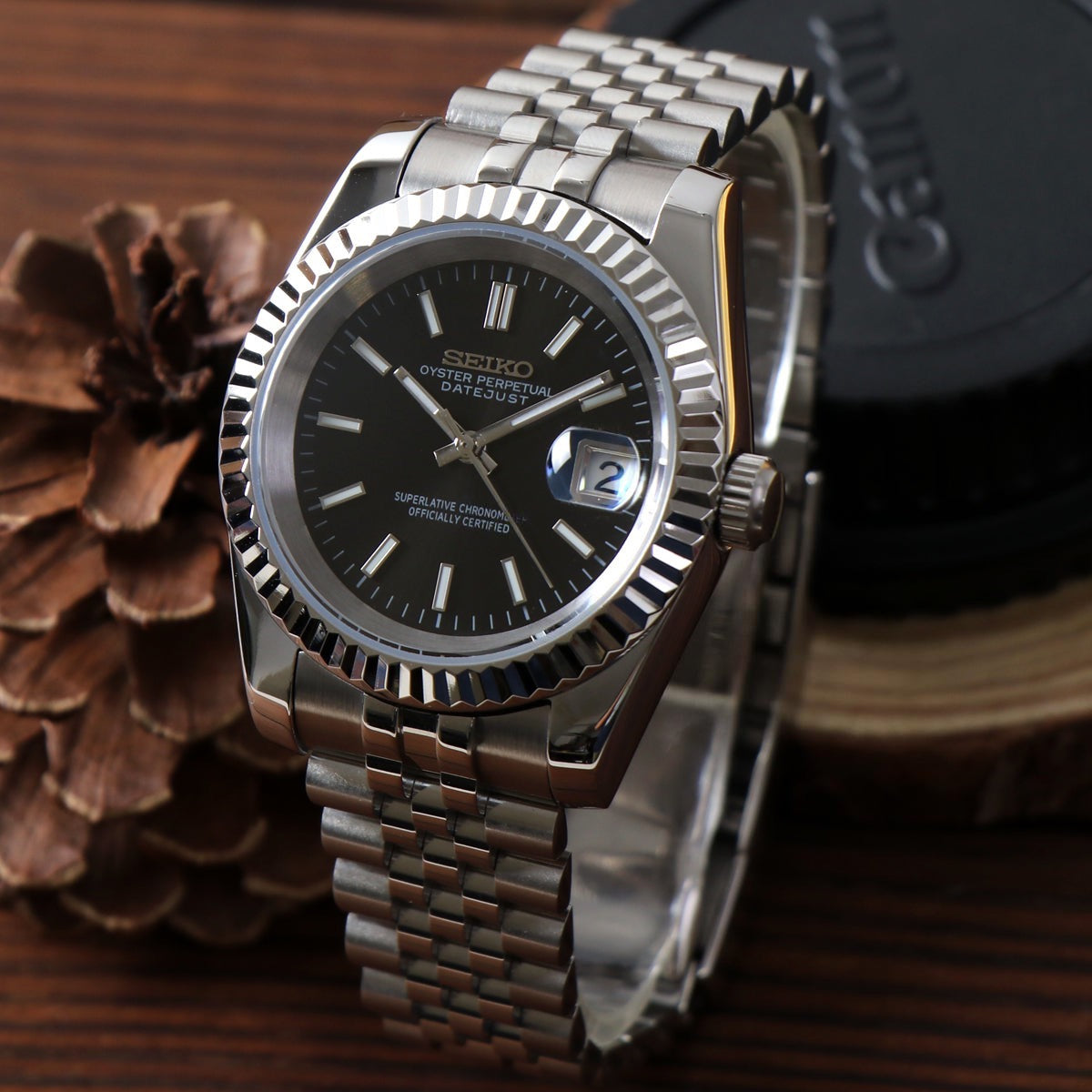 SEIKOMOD Datejust | Black