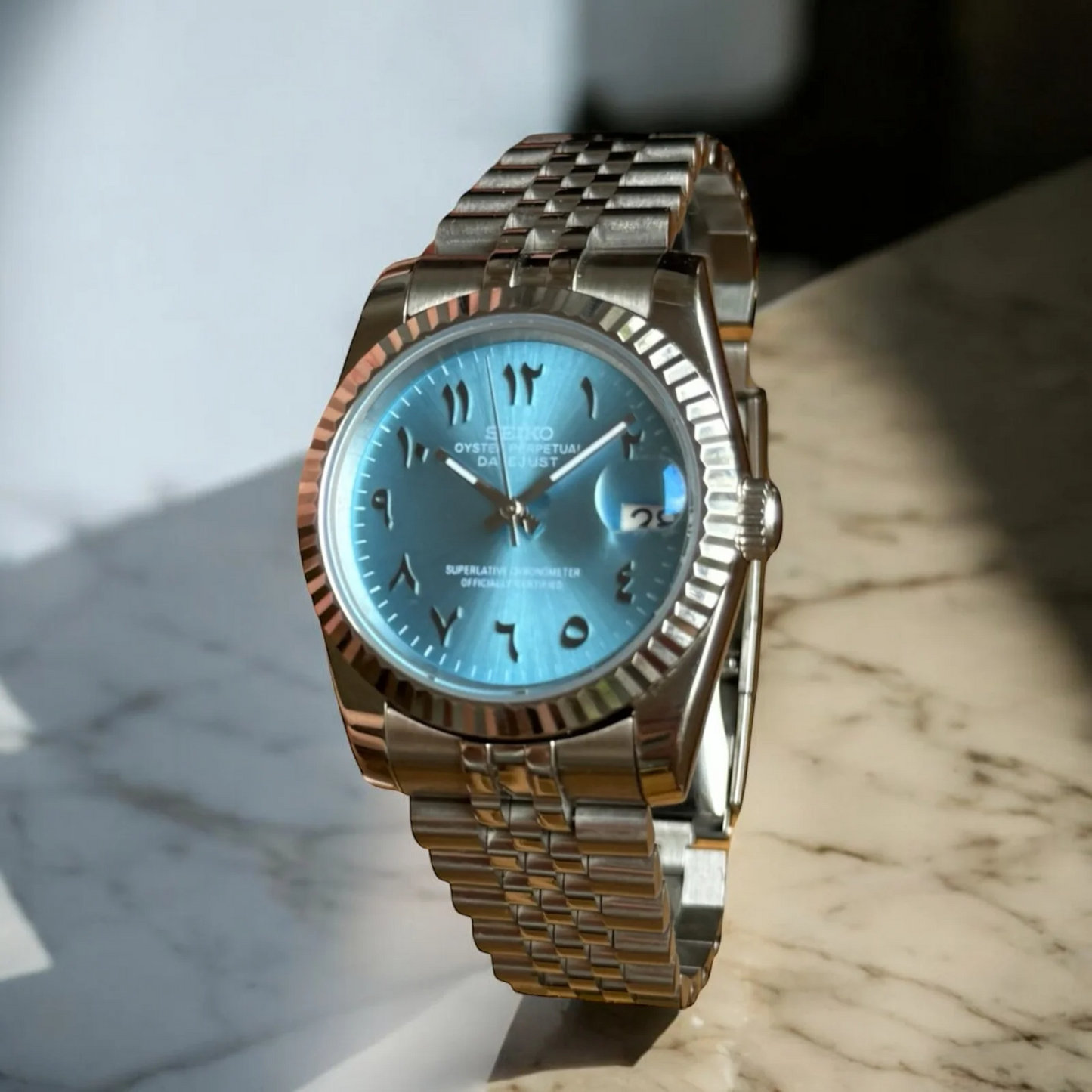 SEIKOMOD Arabic Dial | Silver Steel