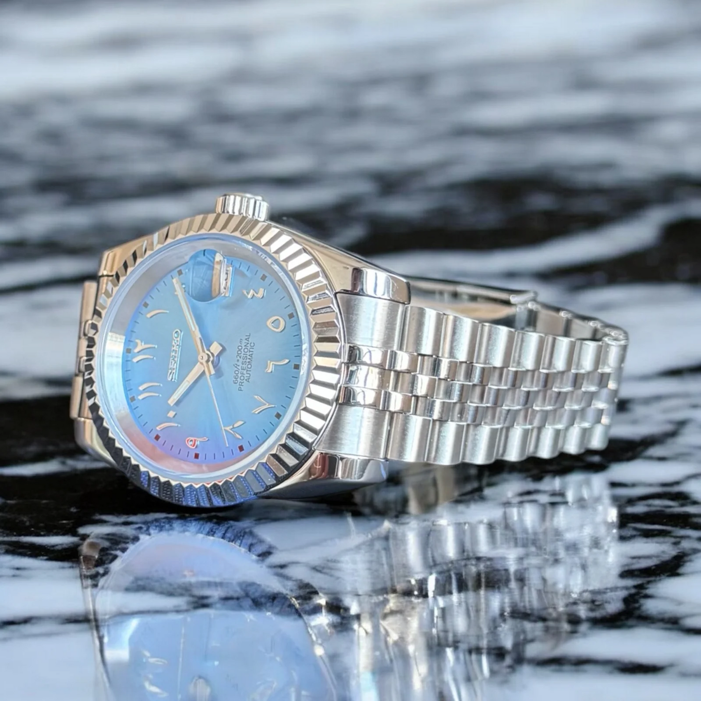 SEIKOMOD Arabic Dial | Silver Steel