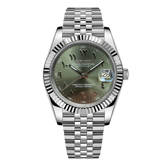 SEIKOMOD Arabic Dial | Olive Green